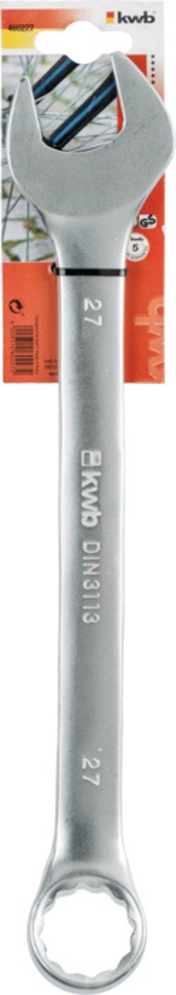 kwb 460227 Ring-Maulschlüssel 1 Stück Schlüsselweite (Metrisch) 27 mm