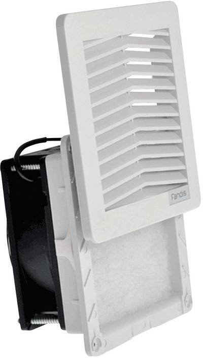 Fandis FF12A230UN Schaltschrank-Lüfter 230 V/AC 18 W (B x H x T) 150 x 150 x 65.5 mm 1 St.