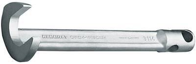 Gedore 6670800 3114 30 Klauenschlüssel Schlüsselweite (Metrisch) 30 mm