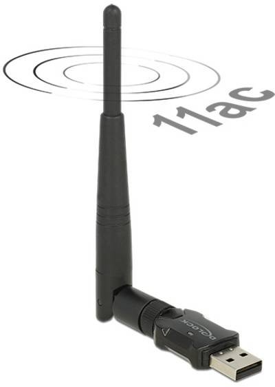 Delock 12462 12462 WLAN Antenne 2.4 GHz, 5 GHz