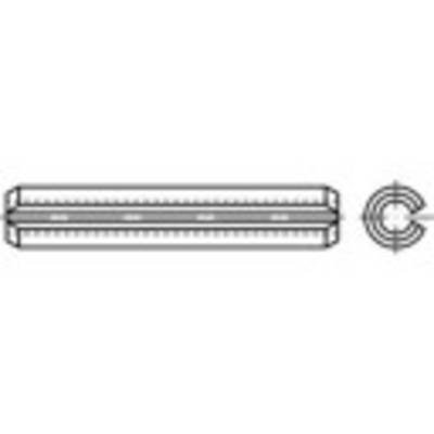 TOOLCRAFT 1068896 Spannstifte (Ø x L) 2.5 mm x 24 mm Edelstahl 100 St.