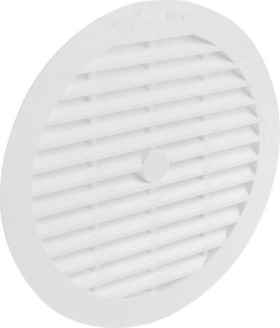Wallair N32921 Abluftgitter Kunststoff Passend für Rohr-Durchmesser: 12.5 cm