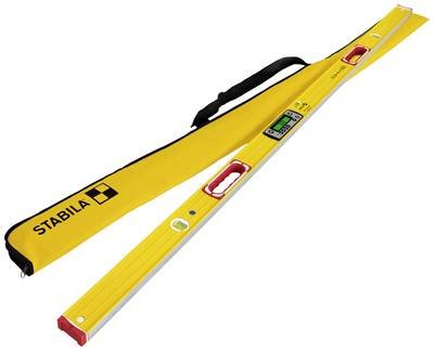 Stabila TECH 196 DL 19824 Digitale Wasserwaage mit Rutschstopper, inkl. Tasche 183 cm 0.5 mm/m