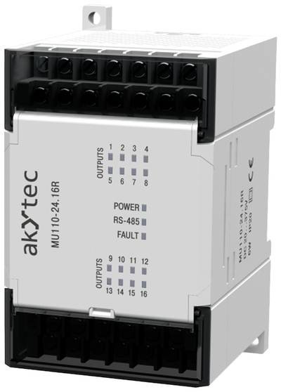 akYtec MU110-24.16R 54596 SPS-Digitalausgangsmodul 24 V/DC