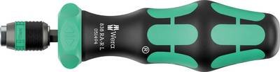 Wera 838 RA-R L Werkstatt Ratschen-Schraubendreher 1/4" (6.3 mm) DIN ISO 1173