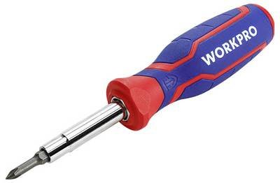 WorkPro Schraubendreher-Set PH2, 1/4", PH1, 3/16” (4.8 mm)