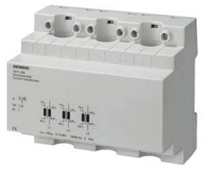 Siemens 7KT1202 7KT1202 Stromwandler 3phasig Primärstrom 150 A Sekundärstrom 5 A Leiterdurchführung Ø:13 mm Schraubbefes