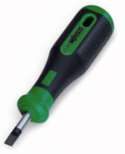 WAGO 210-635 Werkstatt Schlitz-Schraubendreher Klingenbreite: 6.5 mm