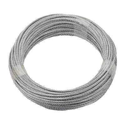 Stahlseil galvanisch verzinkt (Ø x L) 3 mm x 20 m dörner + helmer 190381 Grau