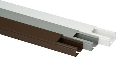 Heidemann 09964 Kabelkanal (L x B x H) 2000 x 40 x 25 mm 1 St. Braun