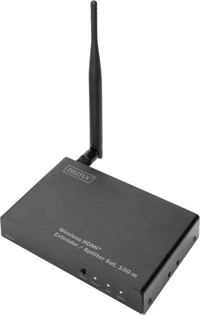 Digitus DS-55315 HDMI-Funkübertragung (Empfänger) 100 m 5 GHz 1024 x 720 Pixel, 1080 x 720 Pixel, 1200 x 720 Pixel, 1280