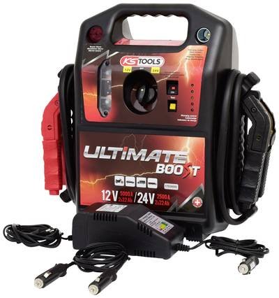 KS Tools Schnellstartsystem 550.1820 550.1820 Starthilfestrom (12 V)=1700 A Starthilfestrom (24 V)=2500 A
