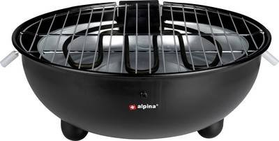 Alpina Switzerland 871125218208 Tisch Grill Grill-Fläche (Durchmesser)=300 mm Schwarz