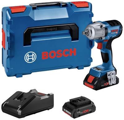 Bosch Professional GDS 18V-450 HC (2x PC 4,0Ah, L-BOXX) 06019K4002 Akku-Drehschlagschrauber 450 Nm 18 V Anzahl mitgelief