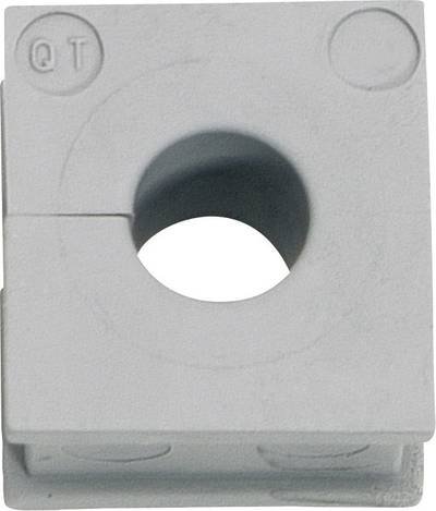 Icotek QT 7 Kabeldurchführung Klemm-Ø (max.) 8 mm Elastomer Grau 1 St.