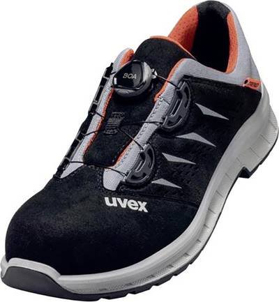 uvex 6908 6908245 Sicherheitshalbschuh S1P Schuhgröße (EU): 45 Schwarz/Rot 1 Paar