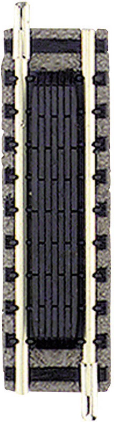 9115 N Fleischmann piccolo (mit Bettung) Gerades Gleis, Schaltkontakt 55.5 mm 2 St.