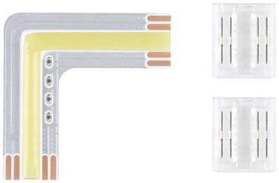 Paulmann 71113 MaxLED 500 90° Eckverbinder (L x B x H) 30 x 10 x 2.3 mm 1 Set