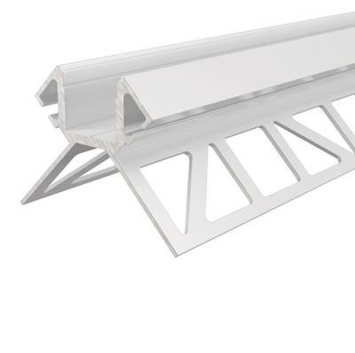 Deko Light 975385 EV-02-12 Fliesen-Profil Aluminium (B x H x T) 45 x 45 x 2500 mm 2.50 m