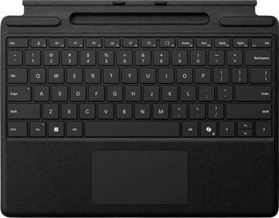 Microsoft Surface Pro Keyboard (CH-Layout) Schwarz Tablet-Tastatur Passend für Marke (Tablet): Microsoft Windows® Surfac