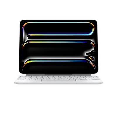 Apple Magic Keyboard for iPad Pro 11-inch (M4) Swiss - White Tablet-Tastatur Passend für Marke (Tablet): Apple iPad Pro