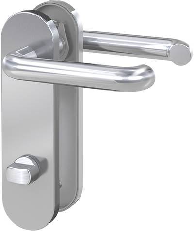 Basi 7304-0318 Kurzschild-Drücker-Garnitur