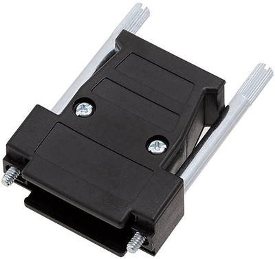 encitech D3PK09-P-LJS-K 1260-0102-01 D-SUB Gehäuse Polzahl: 9 Kunststoff 180 ° Schwarz 1 St.