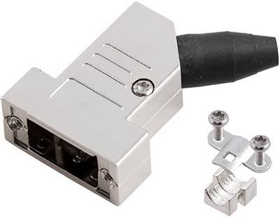 encitech DTSL09-SLRG-S-K 6560-0219-31 D-SUB Gehäuse Polzahl: 9 Zinkdruckguss 45 ° Metall 1 St.