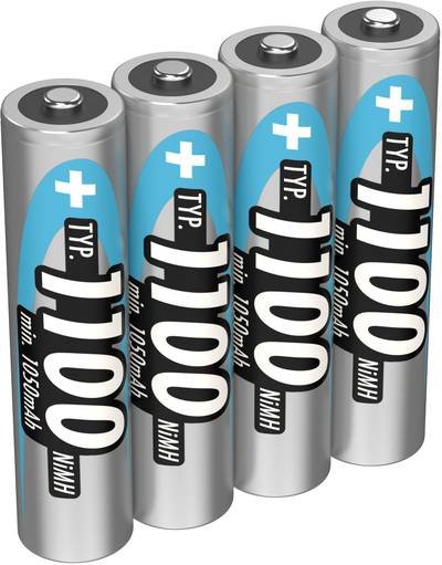 Ansmann HR03 Micro (AAA)-Akku NiMH 1050 mAh 1.2 V 4 St.