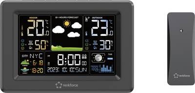 Renkforce RF-4883630 Digitale-Wetterstation Anzahl Sensoren max. 3
