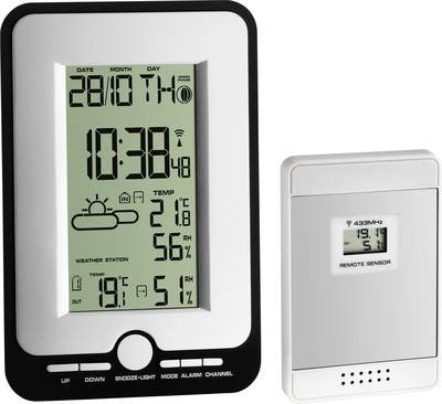 TFA Dostmann MULTY 35.1134.10 Funk-Wetterstation Anzahl Sensoren max. 3