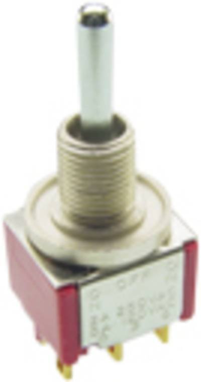 C & K Switches M8373110231 Kippschalter 115 V/AC, 28 V/DC 5 A 2 x Ein/Ein 1 St. Tray