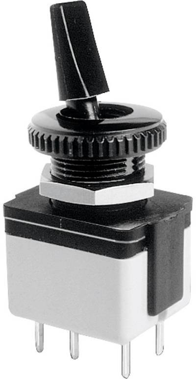 APEM 4641A-22 4641A-22 Kippschalter 250 V/AC 3 A 2 x Aus/Ein rastend 1 St.
