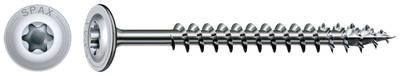 SPAX HI.FORCE Holzbauschraube WIROX Teilgewinde Tellerkopf T-STAR plus 4CUT-Spitze 8 x 80mm - 50 Stück