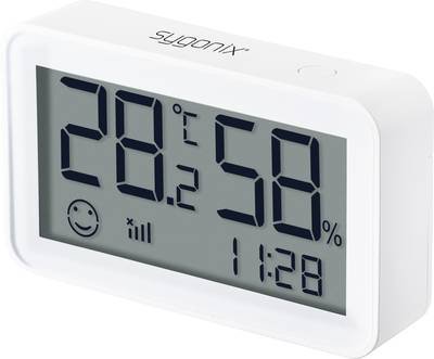 Sygonix Thermo-/Hygrometer App basierend Weiß SY-4904438