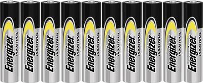 Energizer Industrial LR03 Micro (AAA)-Batterie Alkali-Mangan 2.85 Ah 1.5 V 10 St.