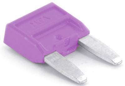 TRU COMPONENTS 8551260 Kfz Mini Flachsicherung 3 A Violett 1 St.