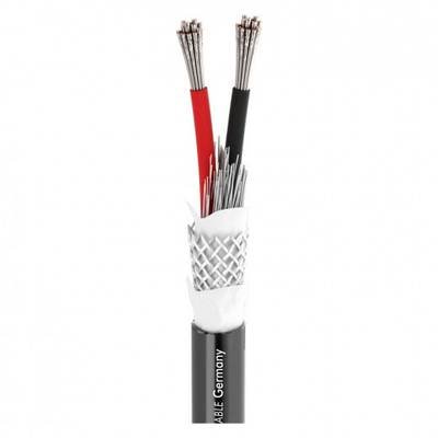 Sommer Cable 425-0241AQ Lautsprecherkabel 2 x 2.5 mm² Schwarz Meterware