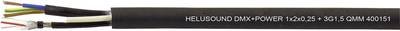 HELU 400151 Kombikabel 1 x 2 x 0.25 mm² + 3 G 1.5 mm² Schwarz Meterware
