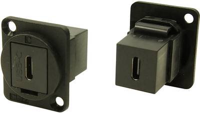 XLR Adapter USB-C® Buchse auf USB-C® Buchse Adapter CP30201 CP30201 Cliff Inhalt: 1 St.