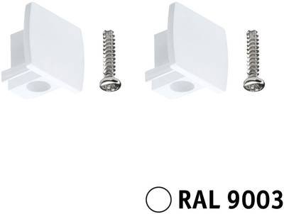 Paulmann 95653 Hochvolt-Schienensystem-Komponente Endkappe Signal-Weiß