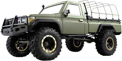 Amewi AMXRock RCX8BS Scale Crawler Pick-Up 1:8, RTR mattgrün Brushed 1:8 RC Modellauto Elektro RtR 2,4 GHz