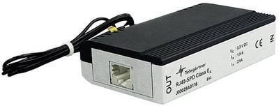 Telegärtner 100023189 100023189 Überspannungsschutz-Zwischenstecker Überspannungsschutz für: DSL (RJ45), Tel/Fax (RJ11),
