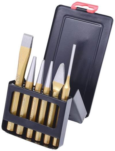 KS Tools Kombi-Werkzeugsatz, 6-tlg in Blechklappkassette 1622114