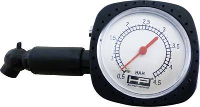 HP Autozubehör 21251 Reifendruckprüfer mechanisch Messbereich Luftdruck 0.5 - 4.5 bar