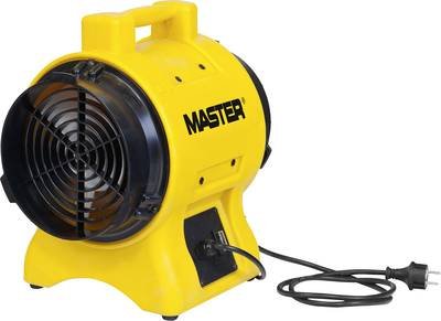 Master Klimatechnik BL-4800 Bodenventilator 250 W Gelb, Schwarz