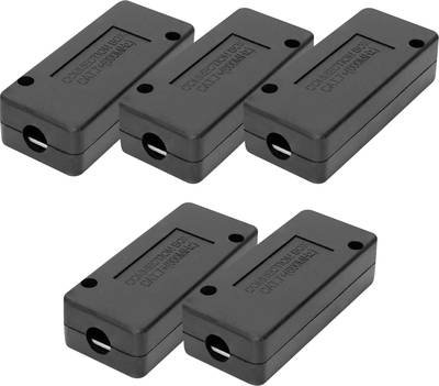 Digitus RJ45 Netzwerk Adapter CAT 7 Schwarz