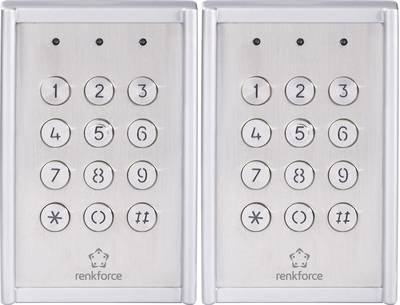 Renkforce RF-3422560 Codeschloss Aufputz IP65 mit beleuchteter Tastatur