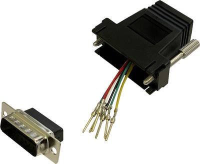 BKL Electronic 10121116 Adapter D-SUB-Stecker 15pol. - RJ12-Buchse 1 St. Single