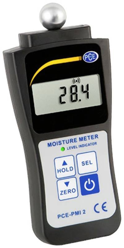 PCE Instruments Materialfeuchtemessgerät PCE-PMI 2 |200 digits |20 Messkurven |Holz |Beton |Gummi |Putz uvm. |kapazitiv